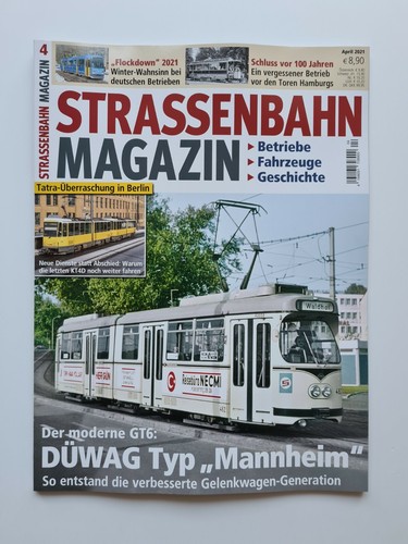 Strassenbahn magazin 2021 - strassenbahn,