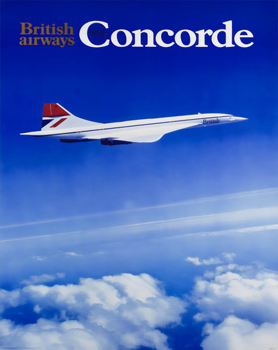 British airways concorde - british,