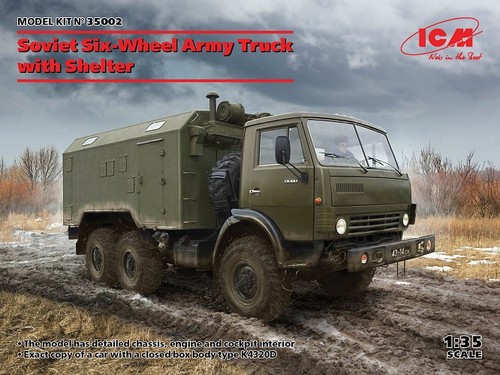 Icm 35002 35 soviet - icm, 1:35