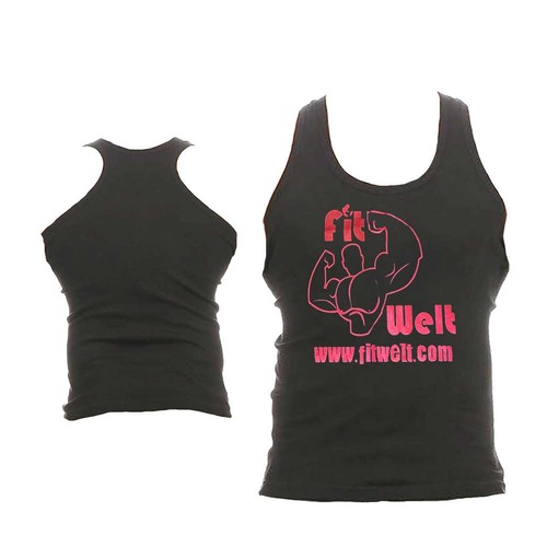 Fitwelt tank top schwarz - fitwelt,