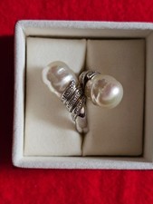 Majorica Ring mit Perlen