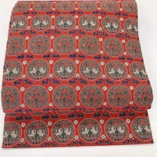 5625# Japanischer Vintage Nagoya Obi Gürtel Kimono Stoff Seide Traditionell