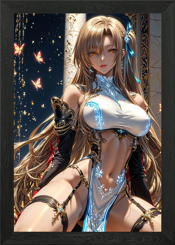 Hot anime girl gerahmtes - anime,