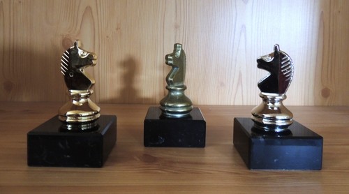 3er serie schach figuren - serie,