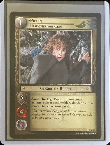 Lotr tcg pippin hastiest - -, of