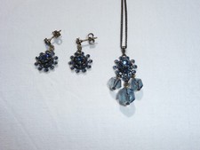 Konplott Schmuck Pool Side Flower Set Halskette + Ohrringe NEU