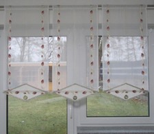 Scheibengardine, Bistrogardine Flächenvorhang – moderne Gardinen & Vorhänge Neu