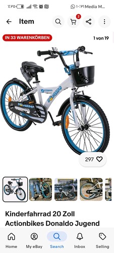 Kinderfahrrad zoll - kinderfahrrad, 20