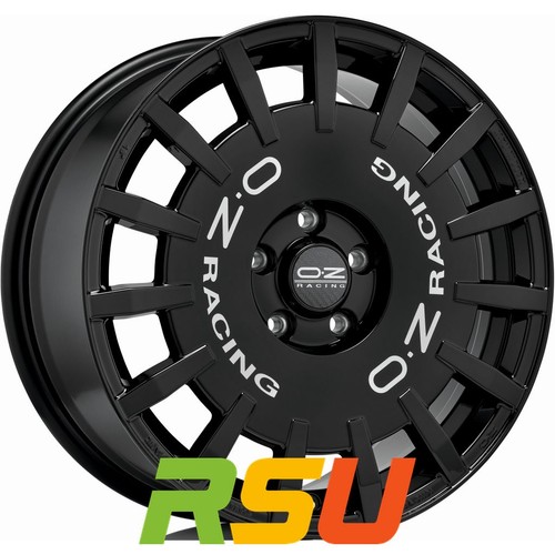 Rally racing gloss black - oz,