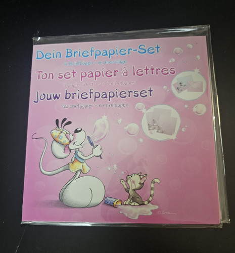 Diddl briefpapier set dein - diddl, briefpapier-set