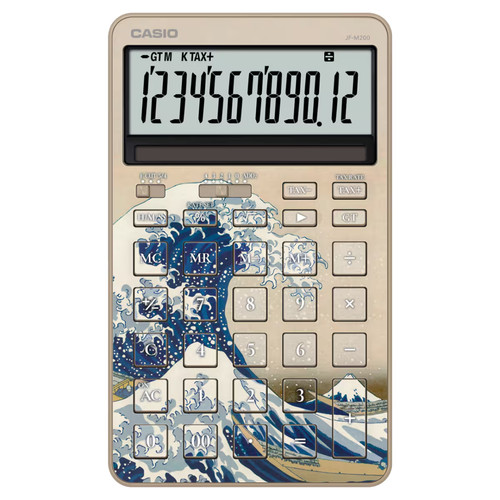Casio m200 khk hokusai - jf-m200-tj-khk,