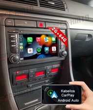 Android 15 Für Audi A4 8E 8H B6 B7 2000-2009 Autoradio 7" GPS Navi Apple Carplay