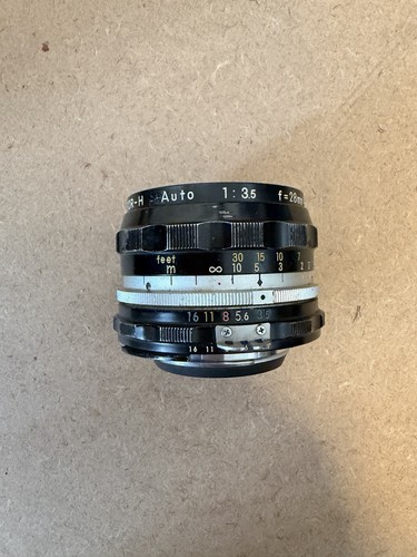 Nikon nikkor auto 28mm - nikkor-h, f/3.5