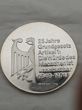 Silbermünze 25 Jahre