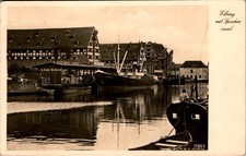 AK GRUSS AUS WESTPREUSSEN ELBING SPEICHER INSEL UM 1935
