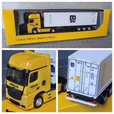 Actros Nr.116 Medlog Transport & Logistics + 40ft MSC High Cube Reefer Container