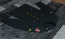 US Army Jacke Coat Man Green mit Abzeichen Gr.37 L Plus Mütze Schiffchen Vietnam