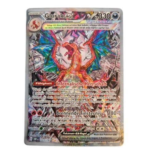 Pokemon glurak 223 197 - 223/197, gd