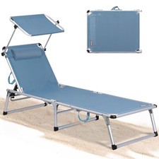 HOMECALL Gartenliege Leicht