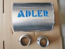 Seltener Adler M 250 - Aluminium Luftfilter / Rennsport Luftfilter 2 Zylinder