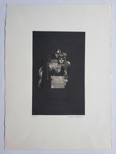 Graphic Print Etching Aquatint