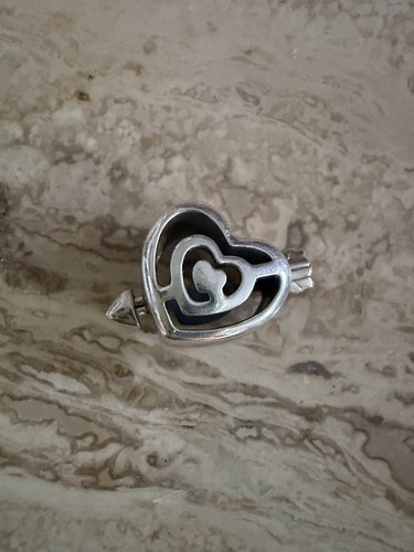 Pandota bead charm - charm, silber