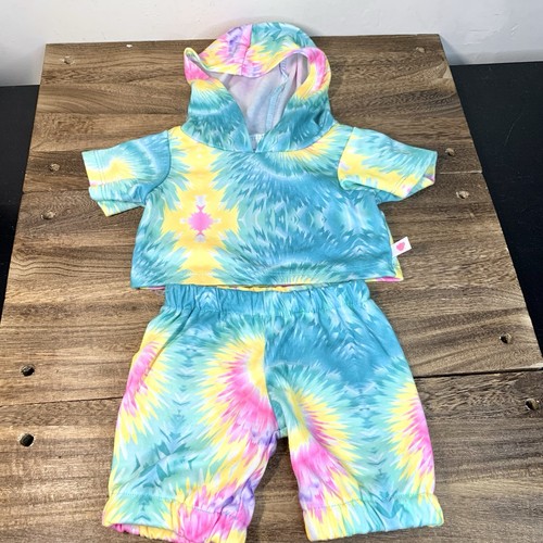 Build bear tie dye hoodie - bear,
