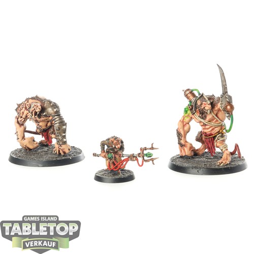 Skaven rat ogors with 2x - ogors,