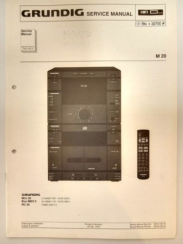 Grundig service manual - service,