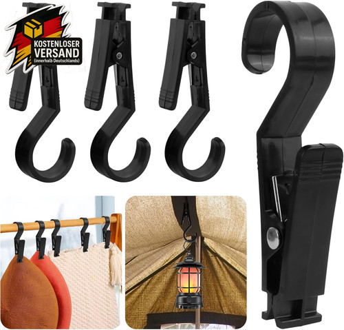 Campingzelt clips mit - campingzelt, haken