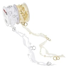 TRENDY Band mit Ringen+ Perlen