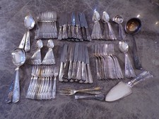 Elegantes Silberbesteck Rokoko