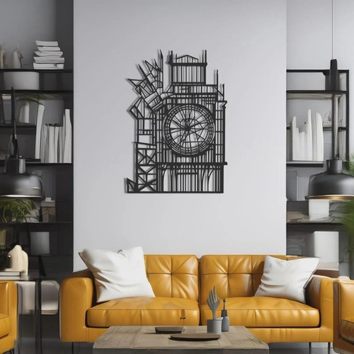 Big ben metall wandbild - ben,