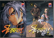 REBIRTH ~ s/w Manga Comic TB # 5+ 8 ~ Planet Vlg