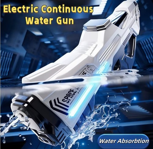 Elektrische wasserpistole pink - wasserpistole,