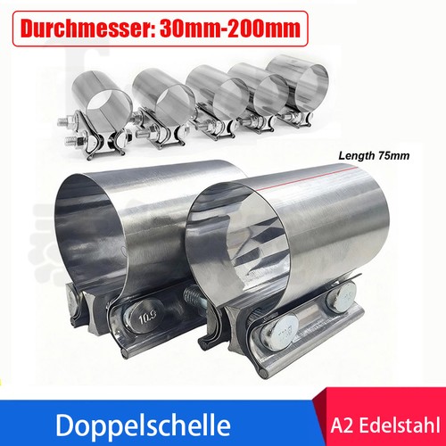 Doppelschelle edelstahl - doppelschelle,