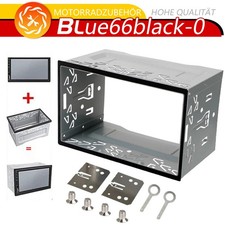 Doppel DIN 2DIN Blende Metall