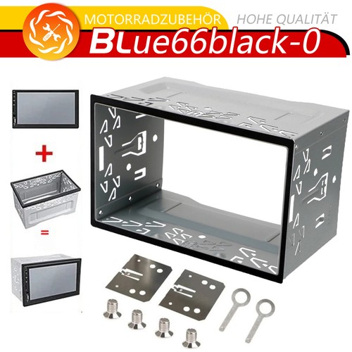 Doppel din 2din blende metall - doppel,