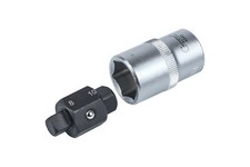 CONDOR 4-Kant Öldienst-Stecknuss Praktische Wechselnuss mit 2 Abmessungen 4263