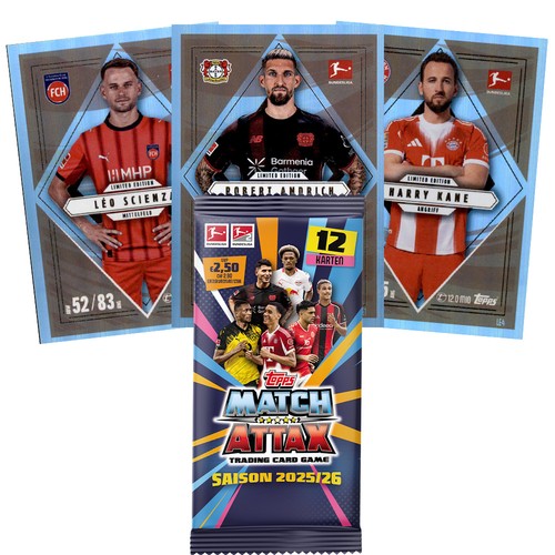 Match attax bundesliga 2025 - match, 2025/26