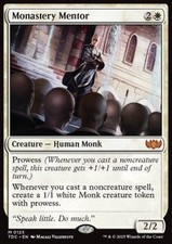Magic/MTG Monastery Mentor TDC-125 Mythic Englisch Neu