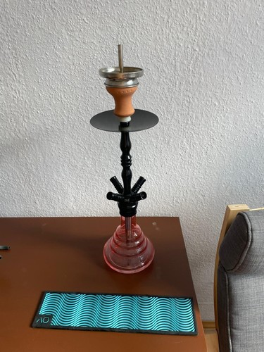 Rosa rot shisha - rosa/rot, set