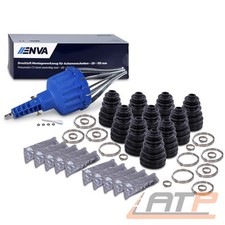 10x ACHSMANSCHETTE ANTRIEBSWELLE UNIVERSAL + ENVA DRUCKLUFT MONTAGEWERKZEUG