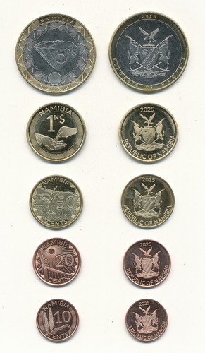 Namibia 50 cents - namibia, +