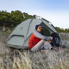 Naturehike Wurfzelte Pop Up Zelt Campingzelt 3 Personen Outdoor Kuppelzelt