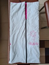 ByBoom Sommer Kinderwagen Fußsack 2 in 1 grau/fuchsia