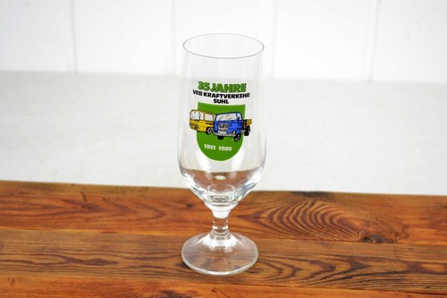 Ddr bierglas veb kraftverkehr - bierglas,