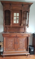 Wohnzimmer Aufsatz Schrank Gründerzeit ca. 1880