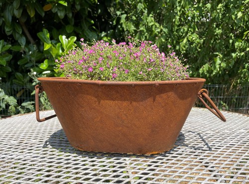 Edelrost wanne zum bepflanzen - edelrost,