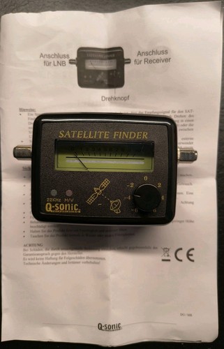 Sonic sat finder - q-sonic, sat-finder